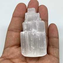 1pc, 2.2&quot;-2.3&quot;, Natural Small Rough Solid Selenite Crystal Tower,Sky Scraper Raw - £3.74 GBP