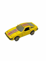 Hot Wheels Nissan 300ZX Yellow Diecast Toy Car 1984 Mattel Vintage - £7.95 GBP