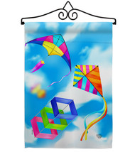 Blue Sky Kites Garden Flag Set Fun And Sun 13 X18.5 Double-Sided House Banner - £22.27 GBP