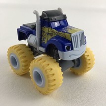 Blaze And The Monster Machines Banana Blasted Crusher Truck Diecast Figure Toy - £19.31 GBP