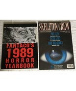 Fantaco 1989 Horror Yearbook  and (Oct 1990) Skeleton Crew magazines - $32.42 CAD