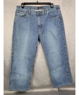 Mens Canali 5 Pkt Denim Jeans Size 40 - 25 (hemmed) Light Wash Made In I... - $37.68 CAD