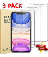 3 Pack Tempered Glass Screen Protector FULL COVERAGE CASE FRIENDLY for i... - $131.74 MXN