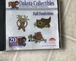 Dakota Collectibles 20 Embroidery Designs Fall Festivities CD 970243 - £14.51 GBP