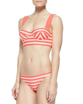 Kate Spade New York XL Bikini Set Georgica Beach Stripes Bralette Swimsuit NWT - £60.31 GBP