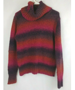 St. John&#39;s Bay Women&#39;s Multicolor Turtleneck Sweater Size Large - $22.99 CAD