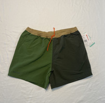 Marmot Juniper Springs Shorts 5” Inseam New Mens Large Green Elastic Waist  - £30.86 GBP