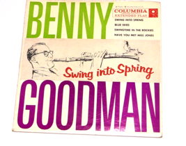 Benny Goodman Swing into Spring Extended 45 Vintage Texaco Advertising Promo - £6.20 GBP