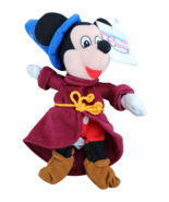 NWT Disney Store Sorcerer Mickey Mouse Bean Bag Plush Stuffed Animal Fan... - £5.42 GBP