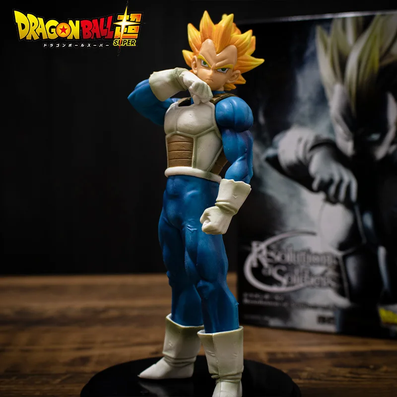 20-22CM Anime Dragon Ball Z Figure Model Vegeta IV Model Desktop Collection Toys - £16.20 GBP