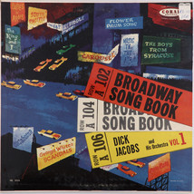 Dick Jacobs &amp; His Orchestra – The Broadway Songbook Vol 1 - 1959 LP CRL 757274 - £11.90 GBP