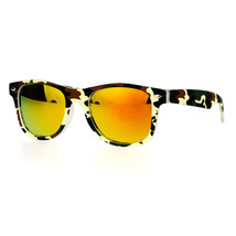 Kid&#39;s Sunglasses Matted Camo Camouflage Print Mirror Lens Kids Fashion S... - $11.15