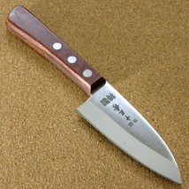 Japanese Kitchen Small Deba Knife 95mm 3.7&quot; Fishing Outdoor fish cut SEK... - £37.25 GBP