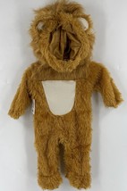 Baby Lion Halloween Costume Size 0-6 M Fuzzy Infant with Hat Rubies NEW - $24.75