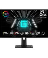 MSI G274QPF-QDB 27&quot; LED QHD 1440p Gaming Monitor 170Hz 1ms G-Sync Black ... - $3,047.98 MXN