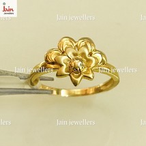 Authenticity Guarantee 
Fine Jewelry 18 Kt Hallmark Real Yellow Gold Women&#39;S ... - £438.18 GBP