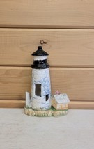 Vintage Ceramic Lighthouse Made In Japan Hand Painted 5&quot; - £12.87 GBP