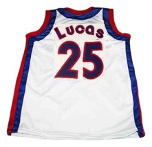 Maurice Lucas Custom Colonels Kentucky Basketball Jersey Sewn White Any Size image 5