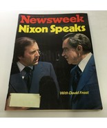 Newsweek Magazine: May 9 1977 - Nixon Speaks With David Frost - $14.20
