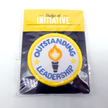 Girl Boy Cub OUTSTANDING LEADERSHIP Scout Badge Patch Initiative Fun Pat... - $27.66 MXN