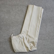 Worthington Suit Dress Pants Womens 10 Beige Straight Leg Lined High Rise - $23.76