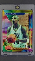 1993 1993-94 Topps Finest #196 Luther Wright Utah Jazz Card *Nice Condition* - £1.19 GBP