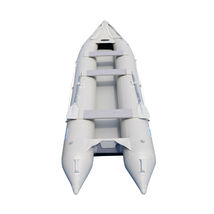 BRIS 15.4Ft Inflatable Kayak Fishing Boat Tender Poonton Inflatable Canoe Dinghy image 4