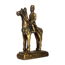 Rey Naresuan La Gran Pagoda Amuleto tailandés Estatua mágica de oro vintage - $17.01