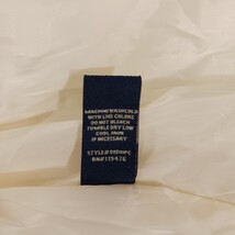 US Polo Assn 015111PC Women’s Cream Full Zip Sleeveles Puffer Vest Size XL  image 3