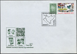 Hungary. 2016. Sender! - Your own postcard with a click (Mint) First Day Cover - £1.14 GBP