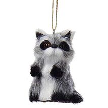 Plush Raccoon Christmas Tree Ornament New - $15.98