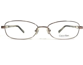 Calvin Klein CK7241 241 Eyeglasses Frames Brown Rectangular Full Rim 53-16-135 - $51.24