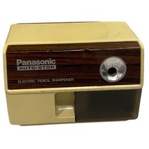 PANASONIC KP-110 Pencil Sharpener Brown Tan Vintage Auto Electric TESTED - £9.72 GBP