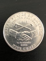 2004 Jefferson Five Cent Nickel Coin - Louisiana Purchase 1803 - $3.19
