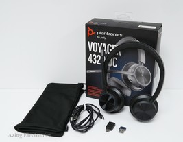 Poly Voyager 4320 Bluetooth Stereo Headset 7Y211AA  Black (very good) - £32.17 GBP