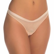 Free People nude sheer Roxanne thong Large new - £7.61 GBP