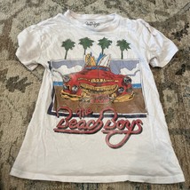 The Beach Boys 1983 World Tour Surfin&#39; USA White T-Shirt Women&#39;s Sz XS - £8.51 GBP