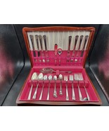 1940 International Silver / WM Rogers DESIRE Flatware & Case - READ DESCRIPTION