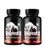 2-Pack Rhinox X Pills for Men, Supports Performance &amp; Energy - 120 Capsules - $28.49