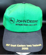 JOHN Deere Green Nothing Runs Like a Deer Adjustable Hat - £19.46 GBP