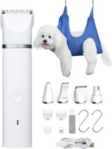 Dog Clippers for Grooming, Cordless Dog Hair Clippers with - £38.60 GBP