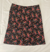 Vintage 90s Women&#39;s Jones New York Floral Skirt Size 14 - e274 - $291.90 MXN