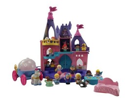 Fisher-Price Little People Disney Princess Songs Palace Castle w Figures LOT  - $163.30