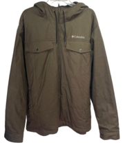 Columbia Mens Omni-Heat Winter Coat Jacket Size XXL Brownish Olive Front... - £42.16 GBP