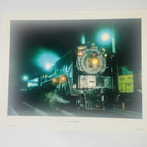 1979 John Briggs Railroad Poster Print 16x20 Union Pacific 8444 Denver VTG - $34.25