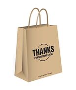 Ampac Mobile Holdings 269268 Large Square Paper Shopping Bag with Twist ... - $3,928.64 MXN