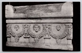 Greek Marble Sarcophagus Nr Alexandria Egypt Museum Natural History Post... - $7.95