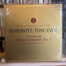 [Classical]~Exc Lp~Tchiakovsky~Vladimir Horowitz~Toscanini~Piano Concerto No. 1~ - £7.90 GBP