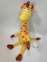 Toys R Us Geoffrey Giraffe Plush Stuffed Animal 2015 Embroidered Eyes 17" - $18.95