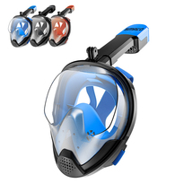 Fully dry waterproof defogging full face HD snorkeling mask for men and ... - $29.90